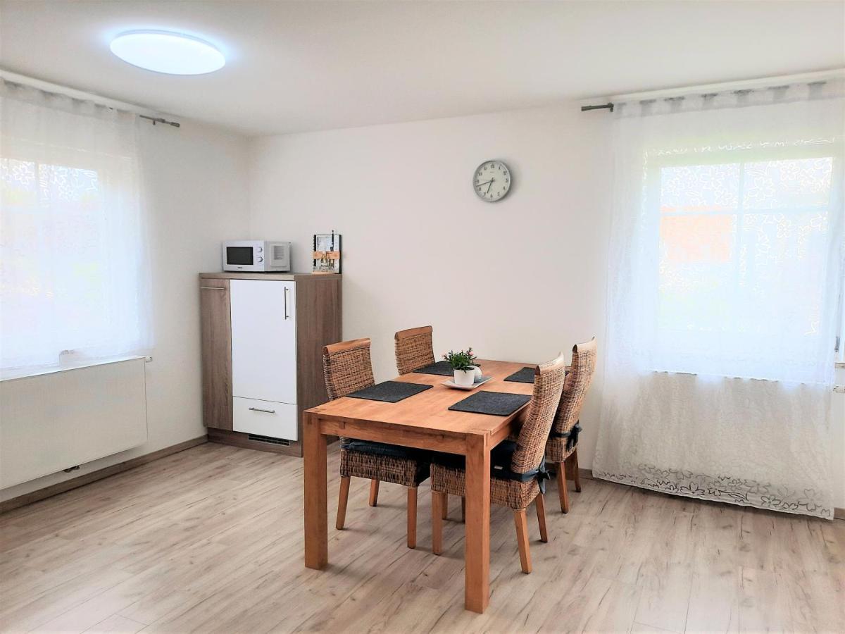 Ferienwohnung Sonnenschein Burgau Esterno foto