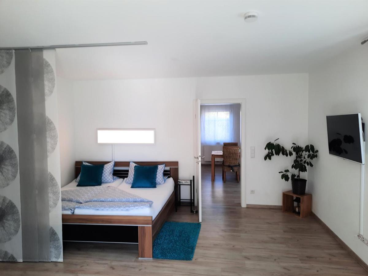 Ferienwohnung Sonnenschein Burgau Esterno foto